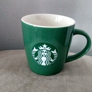 STARBUCKS GREEN CLASSIC  COFFEE MUG LOGO 12oz